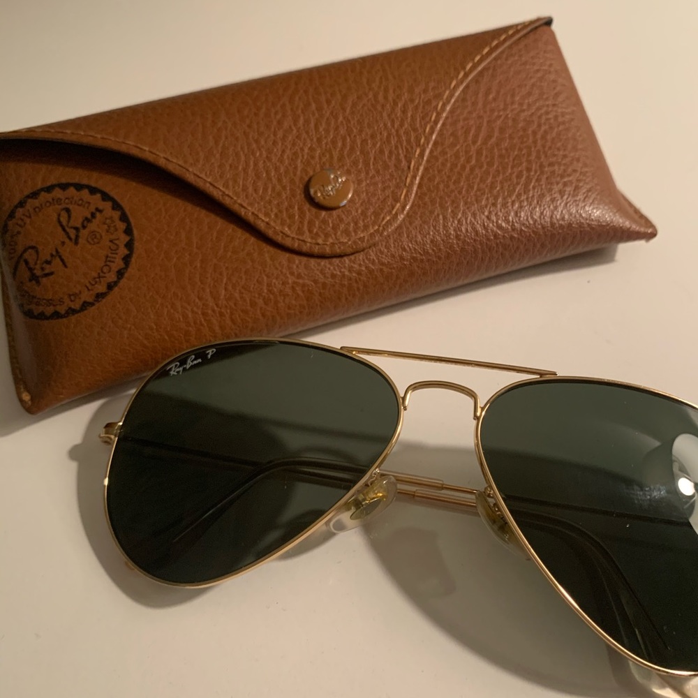 Polarized Ray-Ban Aviators